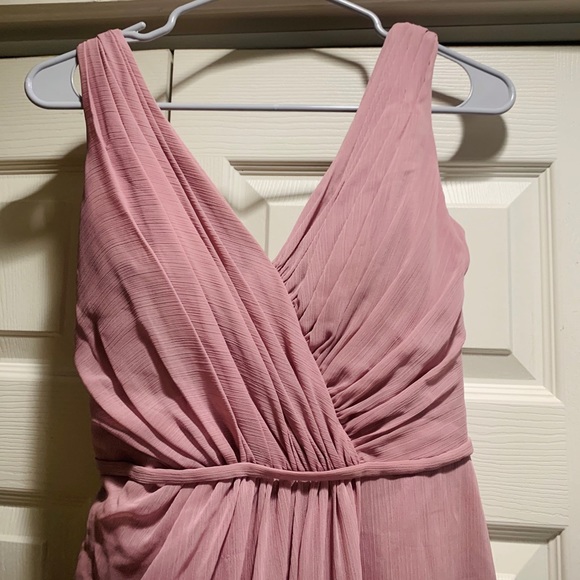 Blush Bridesmaid Dress - Backless - Worn Once - Picture 2 of 8